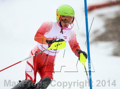 Thumbnail 1 in NYSPHSAA Alpine Championships (Slalom 1st Run - Bibs 1-30) photogallery.