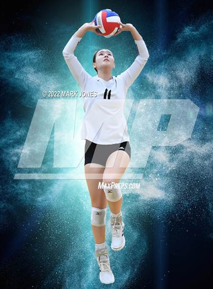 Thumbnail 2 in Northwest Christian vs. Sierra Linda (Goldwater Volleyball Festival Tournament) photogallery.