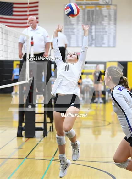 Thumbnail 3 in Northwest Christian vs. Sierra Linda (Goldwater Volleyball Festival Tournament) photogallery.