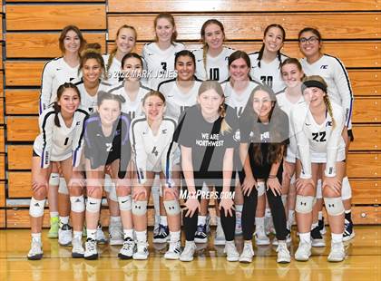 Thumbnail 2 in Northwest Christian vs. Sierra Linda (Goldwater Volleyball Festival Tournament) photogallery.