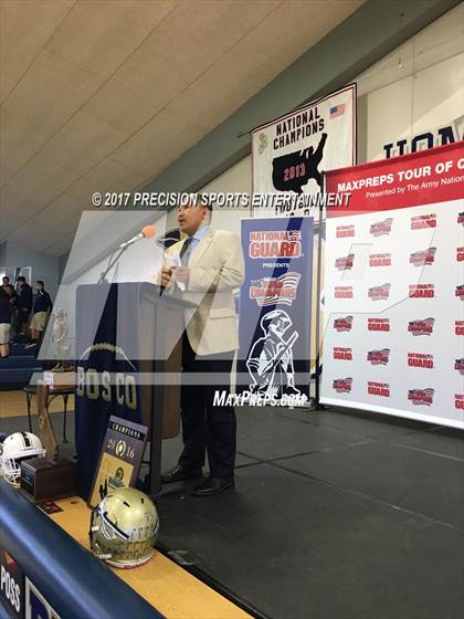 Thumbnail 1 in St. John Bosco TOC Ceremony photogallery.