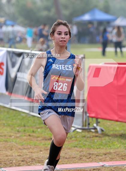 Thumbnail 3 in CIF Central Section Cross Country Championships (Girls D4 Race) photogallery.