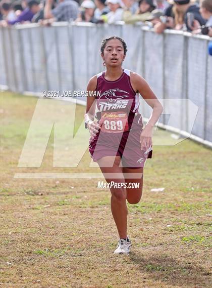 Thumbnail 1 in CIF Central Section Cross Country Championships (Girls D4 Race) photogallery.