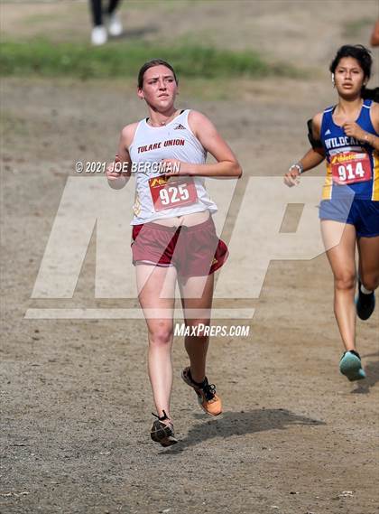Thumbnail 3 in CIF Central Section Cross Country Championships (Girls D4 Race) photogallery.