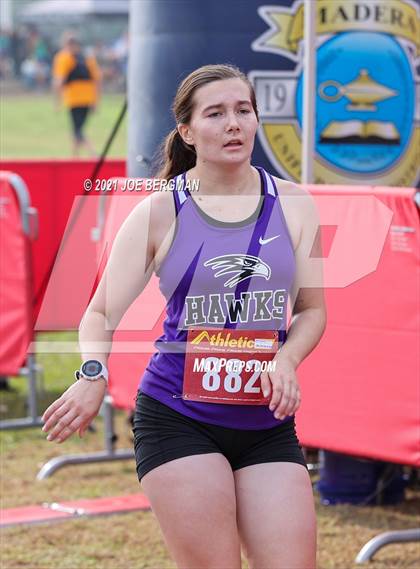 Thumbnail 2 in CIF Central Section Cross Country Championships (Girls D4 Race) photogallery.
