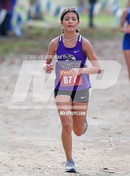 Thumbnail 3 in CIF Central Section Cross Country Championships (Girls D4 Race) photogallery.