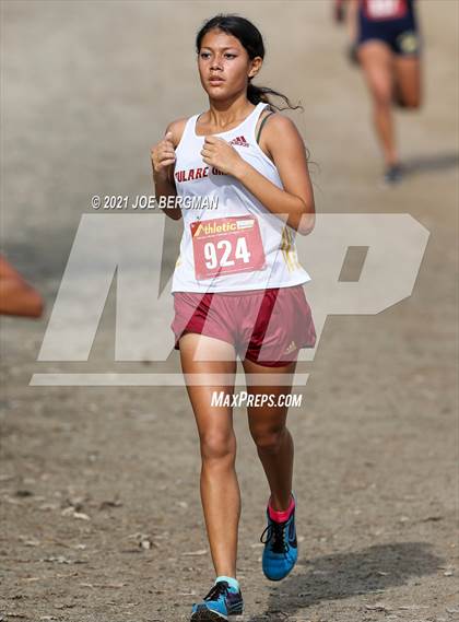 Thumbnail 3 in CIF Central Section Cross Country Championships (Girls D4 Race) photogallery.
