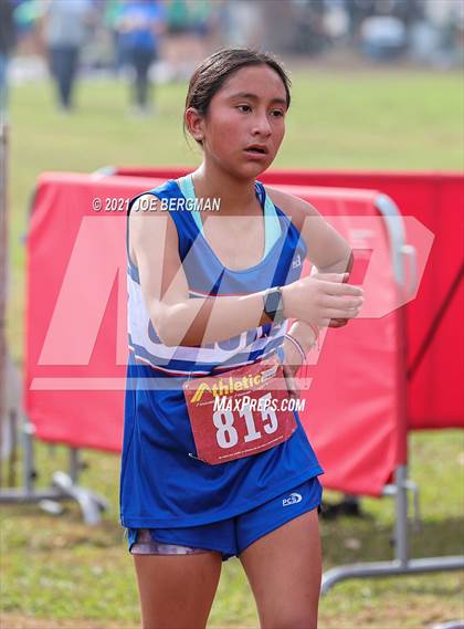 Thumbnail 3 in CIF Central Section Cross Country Championships (Girls D4 Race) photogallery.