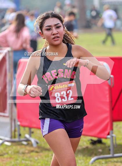 Thumbnail 2 in CIF Central Section Cross Country Championships (Girls D4 Race) photogallery.
