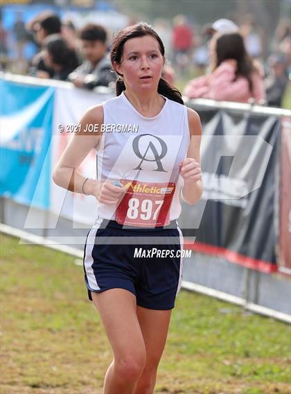 Thumbnail 3 in CIF Central Section Cross Country Championships (Girls D4 Race) photogallery.