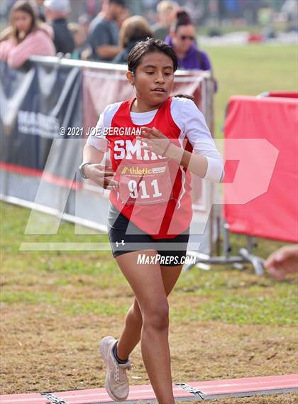 Thumbnail 3 in CIF Central Section Cross Country Championships (Girls D4 Race) photogallery.