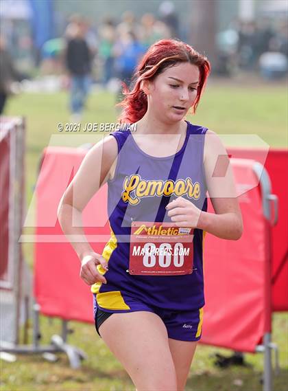 Thumbnail 3 in CIF Central Section Cross Country Championships (Girls D4 Race) photogallery.