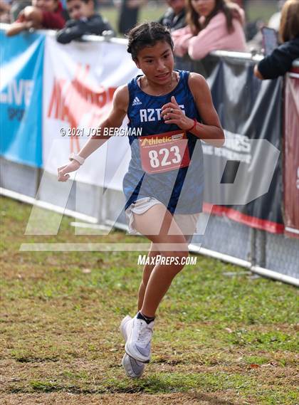 Thumbnail 3 in CIF Central Section Cross Country Championships (Girls D4 Race) photogallery.