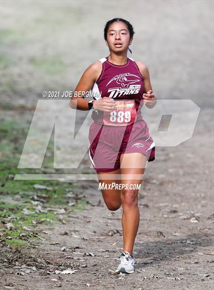 Thumbnail 1 in CIF Central Section Cross Country Championships (Girls D4 Race) photogallery.