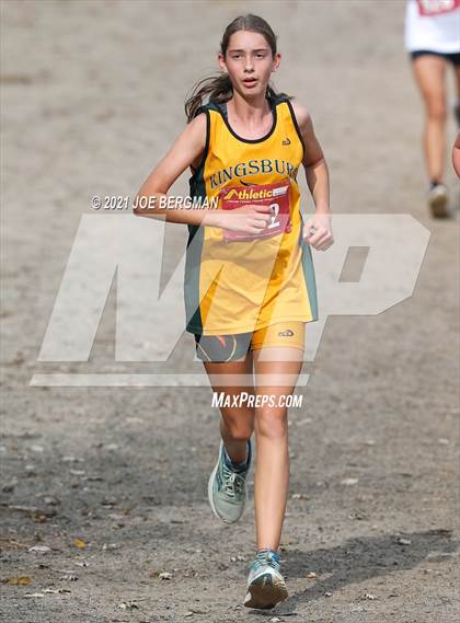 Thumbnail 2 in CIF Central Section Cross Country Championships (Girls D4 Race) photogallery.