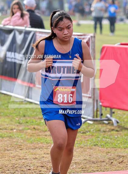 Thumbnail 2 in CIF Central Section Cross Country Championships (Girls D4 Race) photogallery.