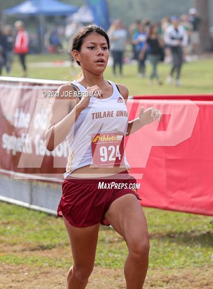 Thumbnail 1 in CIF Central Section Cross Country Championships (Girls D4 Race) photogallery.
