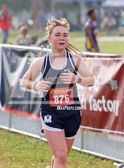 Thumbnail 2 in CIF Central Section Cross Country Championships (Girls D4 Race) photogallery.