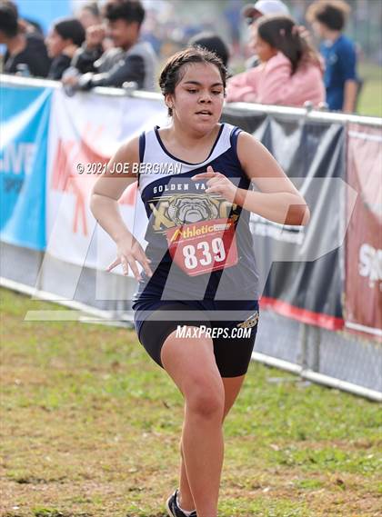 Thumbnail 3 in CIF Central Section Cross Country Championships (Girls D4 Race) photogallery.