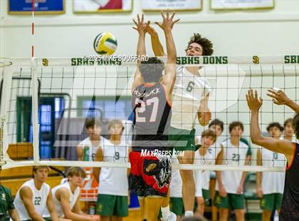 Thumbnail 1 in Elsinore vs Santa Barbara (CIF-SS D4 Round 1 Playoff) photogallery.