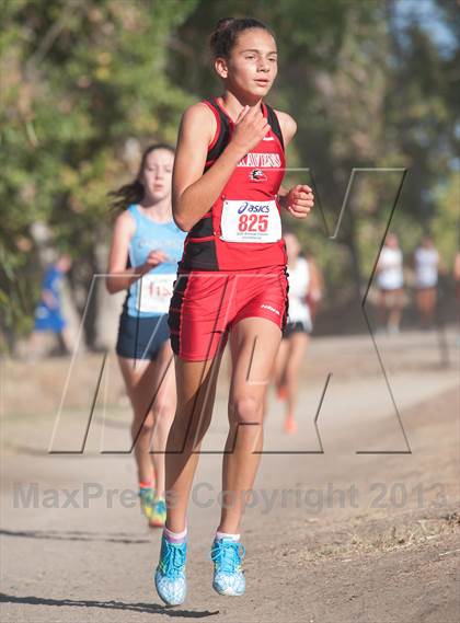 Thumbnail 3 in Clovis Invitational (Girls Championship Race) photogallery.