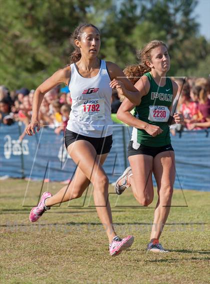 Thumbnail 3 in Clovis Invitational (Girls Championship Race) photogallery.
