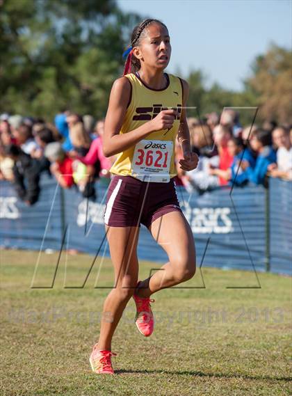 Thumbnail 3 in Clovis Invitational (Girls Championship Race) photogallery.