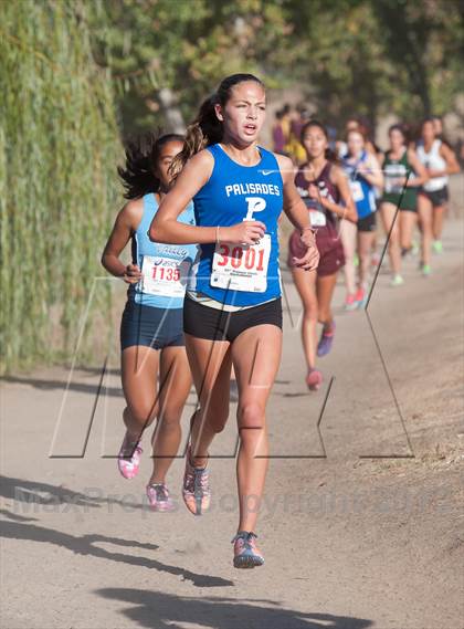 Thumbnail 2 in Clovis Invitational (Girls Championship Race) photogallery.