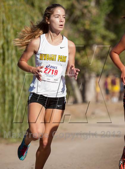 Thumbnail 2 in Clovis Invitational (Girls Championship Race) photogallery.
