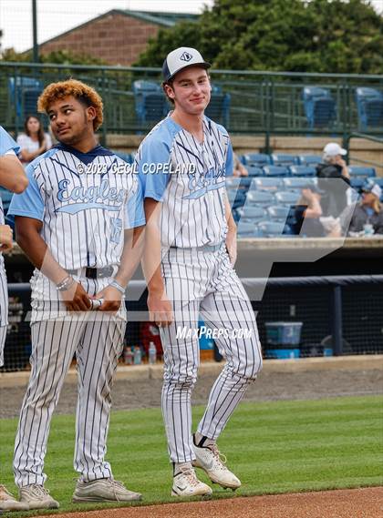 Thumbnail 3 in Mount Paran Christian vs. North Cobb Christian (GHSA 2A Championship) - Game 1 photogallery.