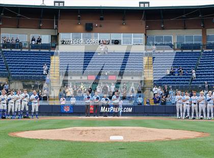 Thumbnail 1 in Mount Paran Christian vs. North Cobb Christian (GHSA 2A Championship) - Game 1 photogallery.