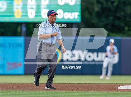 Thumbnail 3 in Mount Paran Christian vs. North Cobb Christian (GHSA 2A Championship) - Game 1 photogallery.