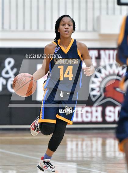 Thumbnail 2 in Ygnacio Valley vs. Redding Christian (Love of the Game) photogallery.