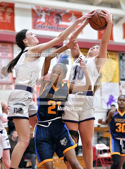 Thumbnail 2 in Ygnacio Valley vs. Redding Christian (Love of the Game) photogallery.