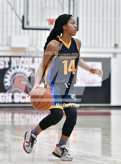 Thumbnail 3 in Ygnacio Valley vs. Redding Christian (Love of the Game) photogallery.