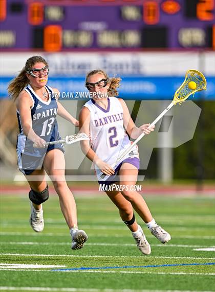 Thumbnail 3 in Wyomissing vs Danville (PIAA Class 2A First Round) photogallery.