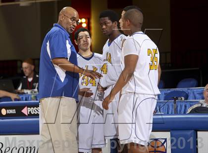 Thumbnail 3 in Clark Academy vs Martin Luther King, Jr. (Section 1 Class D Semifinal) photogallery.