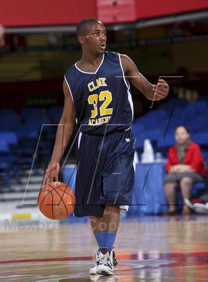 Thumbnail 3 in Clark Academy vs Martin Luther King, Jr. (Section 1 Class D Semifinal) photogallery.