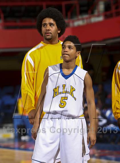 Thumbnail 2 in Clark Academy vs Martin Luther King, Jr. (Section 1 Class D Semifinal) photogallery.