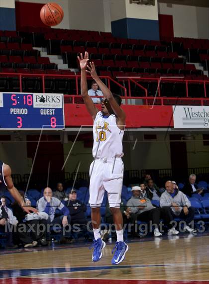 Thumbnail 3 in Clark Academy vs Martin Luther King, Jr. (Section 1 Class D Semifinal) photogallery.