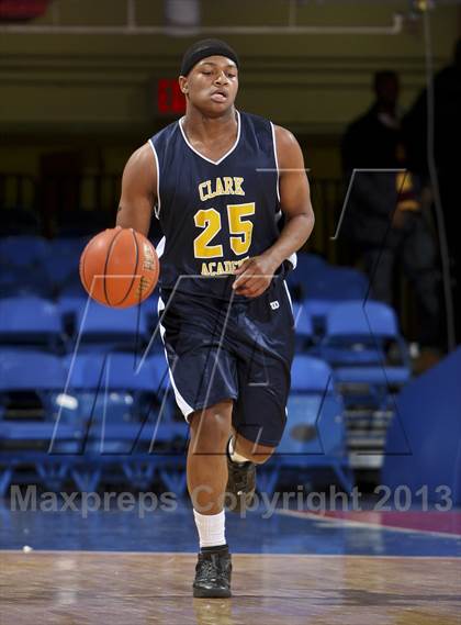 Thumbnail 1 in Clark Academy vs Martin Luther King, Jr. (Section 1 Class D Semifinal) photogallery.