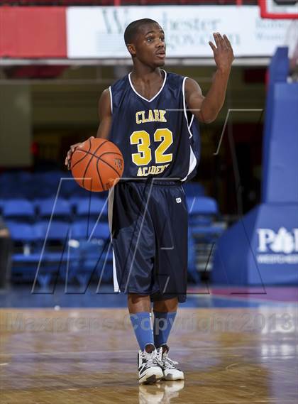 Thumbnail 2 in Clark Academy vs Martin Luther King, Jr. (Section 1 Class D Semifinal) photogallery.