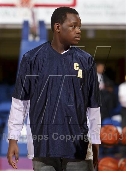 Thumbnail 1 in Clark Academy vs Martin Luther King, Jr. (Section 1 Class D Semifinal) photogallery.