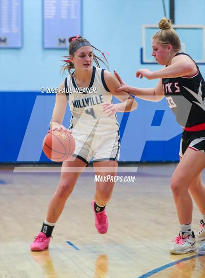 Thumbnail 3 in Bucktail vs Millville (PIAA District 4 Class A Quarterfinal) photogallery.