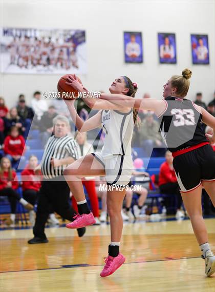 Thumbnail 2 in Bucktail vs Millville (PIAA District 4 Class A Quarterfinal) photogallery.