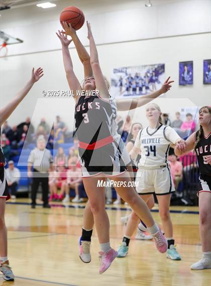 Thumbnail 3 in Bucktail vs Millville (PIAA District 4 Class A Quarterfinal) photogallery.