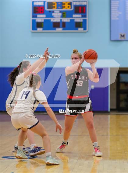 Thumbnail 2 in Bucktail vs Millville (PIAA District 4 Class A Quarterfinal) photogallery.