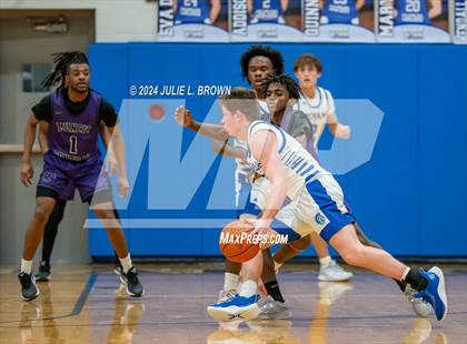 Thumbnail 2 in Muncie Central @ Indianapolis Bishop Chatard photogallery.