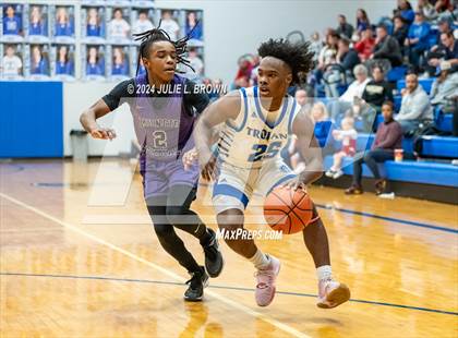 Thumbnail 1 in Muncie Central @ Indianapolis Bishop Chatard photogallery.