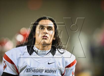 Thumbnail 3 in Archbishop Murphy vs. Tumwater (WIAA 2A Semifinal) photogallery.
